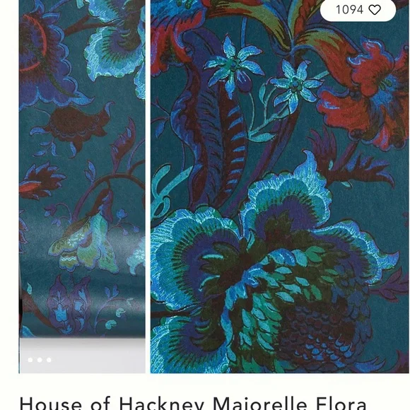 House of Hackney Majorelle wallpaper from Anthropologie - Picture 2 of 5